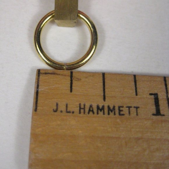 Vintage Bronze Metal Thin Crucifix Robed Jesus Wall Decor Hanging Brass 10 inch - Picture 14 of 14